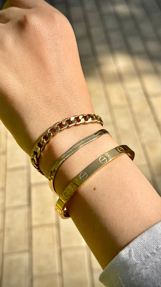 Elegant Triple Bracelets